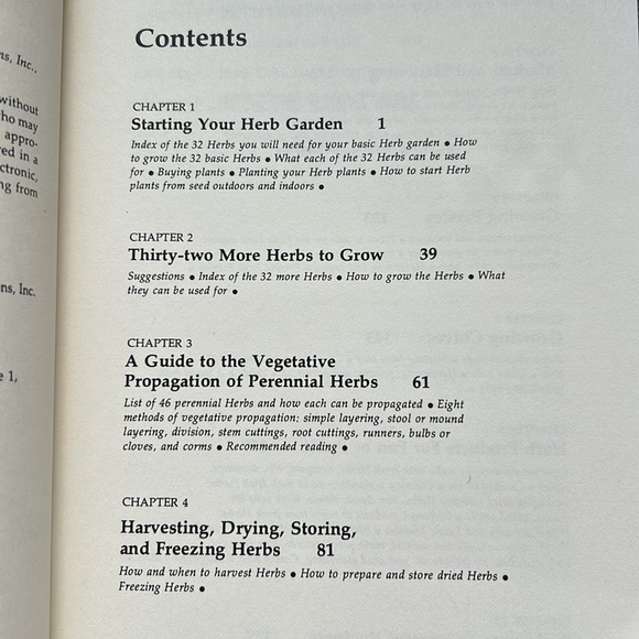 Vintage Herbs Book Growing & Using Herbs Successfully Betty E.M. Jacobs 70s - Picture 8 of 15